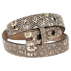 KIESELSTEIN-CORD natural LIZARD 1" Belt Strap 2