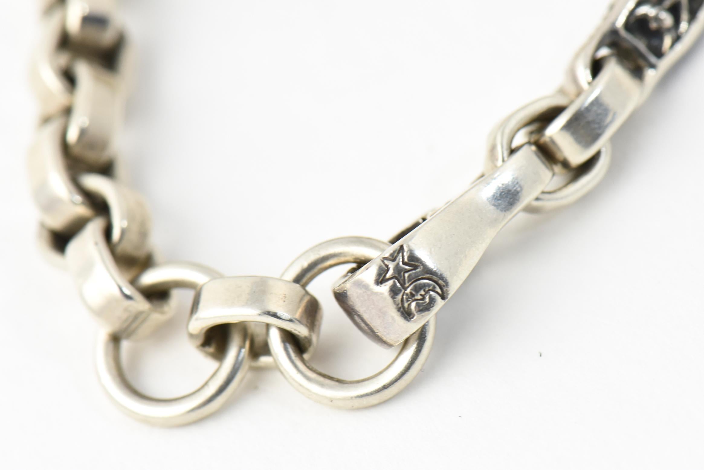 Kieselstein-Cord Rutilated Quartz Sterling Silver Link Bracelet and Earrings 4