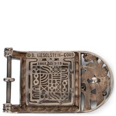 KIESELSTEIN-CORD sterling silver 2002 WOMEN OF THE WORLD Belt Buckle