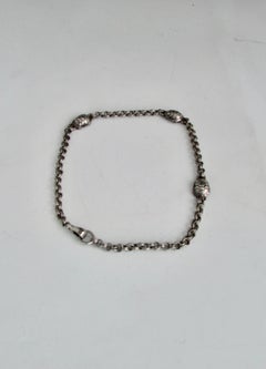 Kieselstein Cord Sterling Silver Turtle Necklace