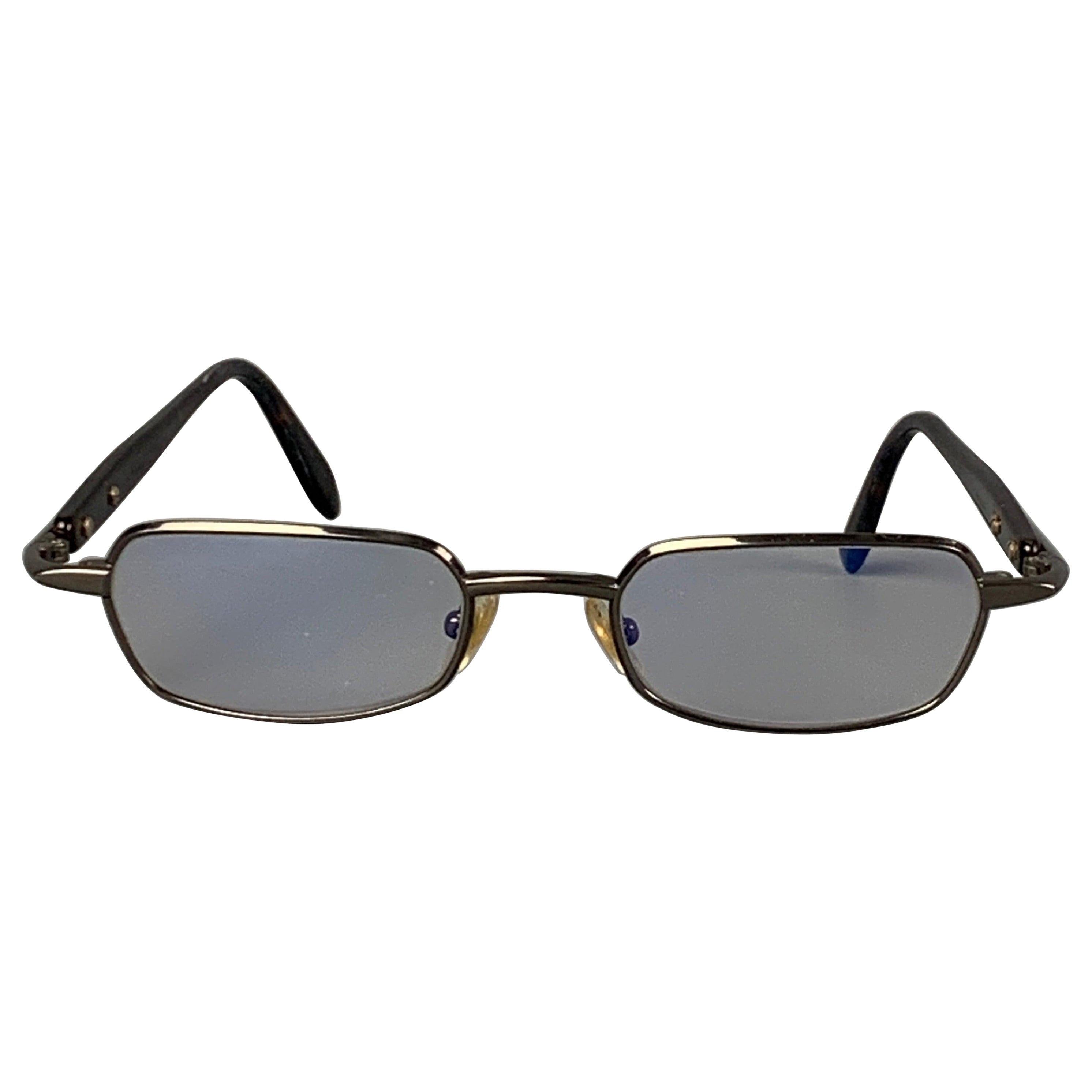 KIESELSTEIN-CORD Lunettes de Prescription Tortoise Shell Gunmetal en vente