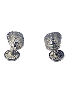 Kieselstein Cord Turtle Shell Sterling Cufflinks