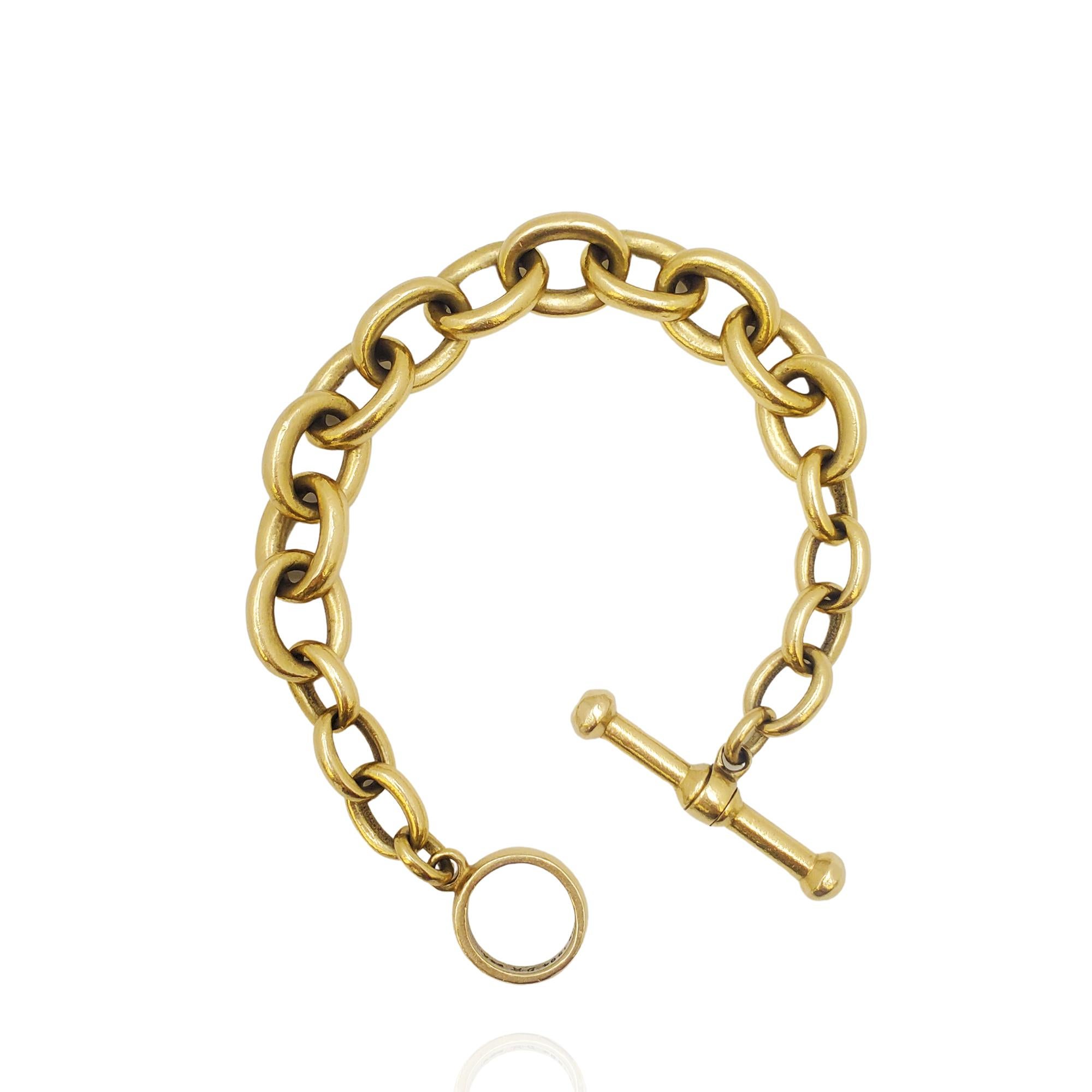 Kieselstein-Cord Gelbgold Toggle-Armband (Zeitgenössisch)