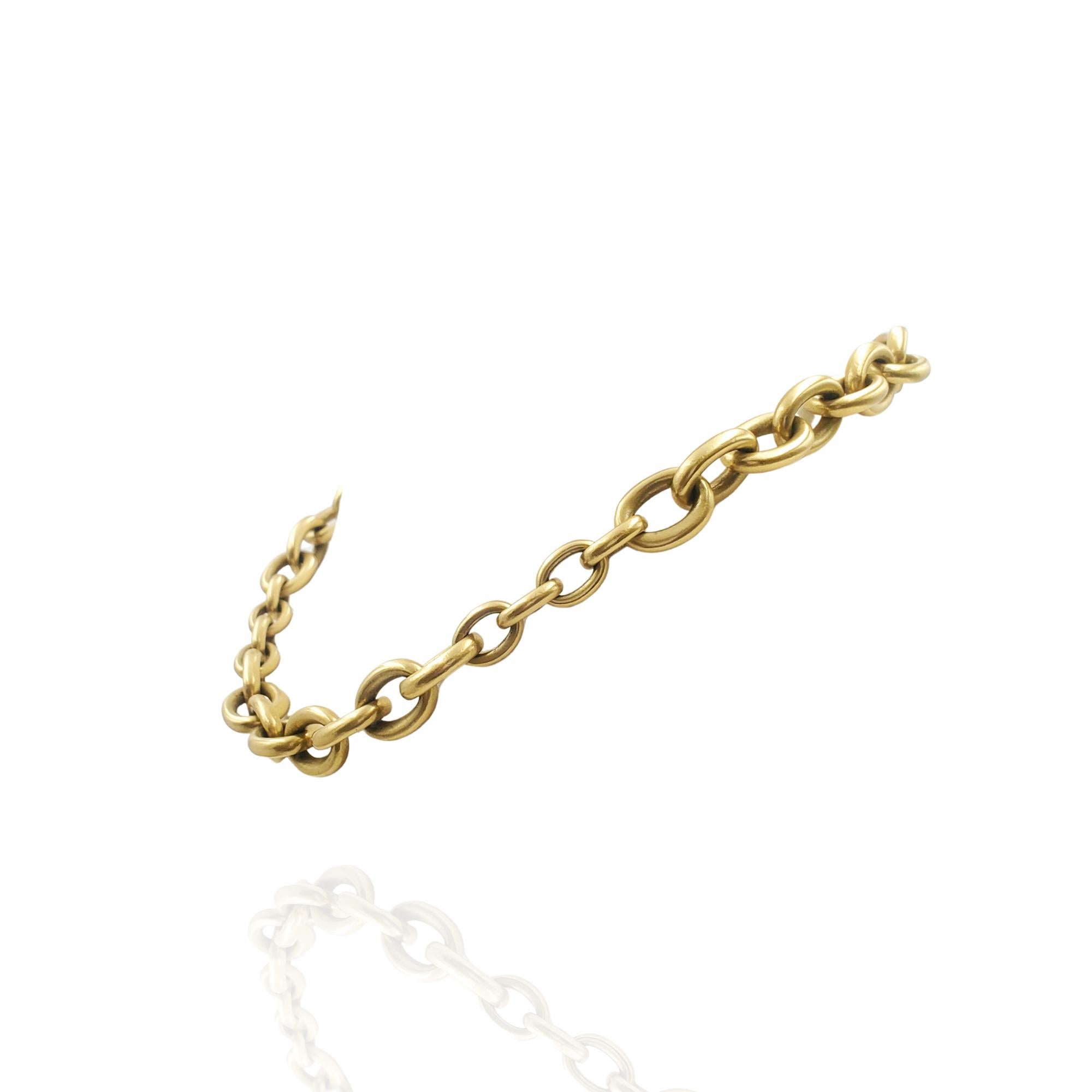 Contemporary Kieselstein-Cord Yellow Gold Toggle Necklace