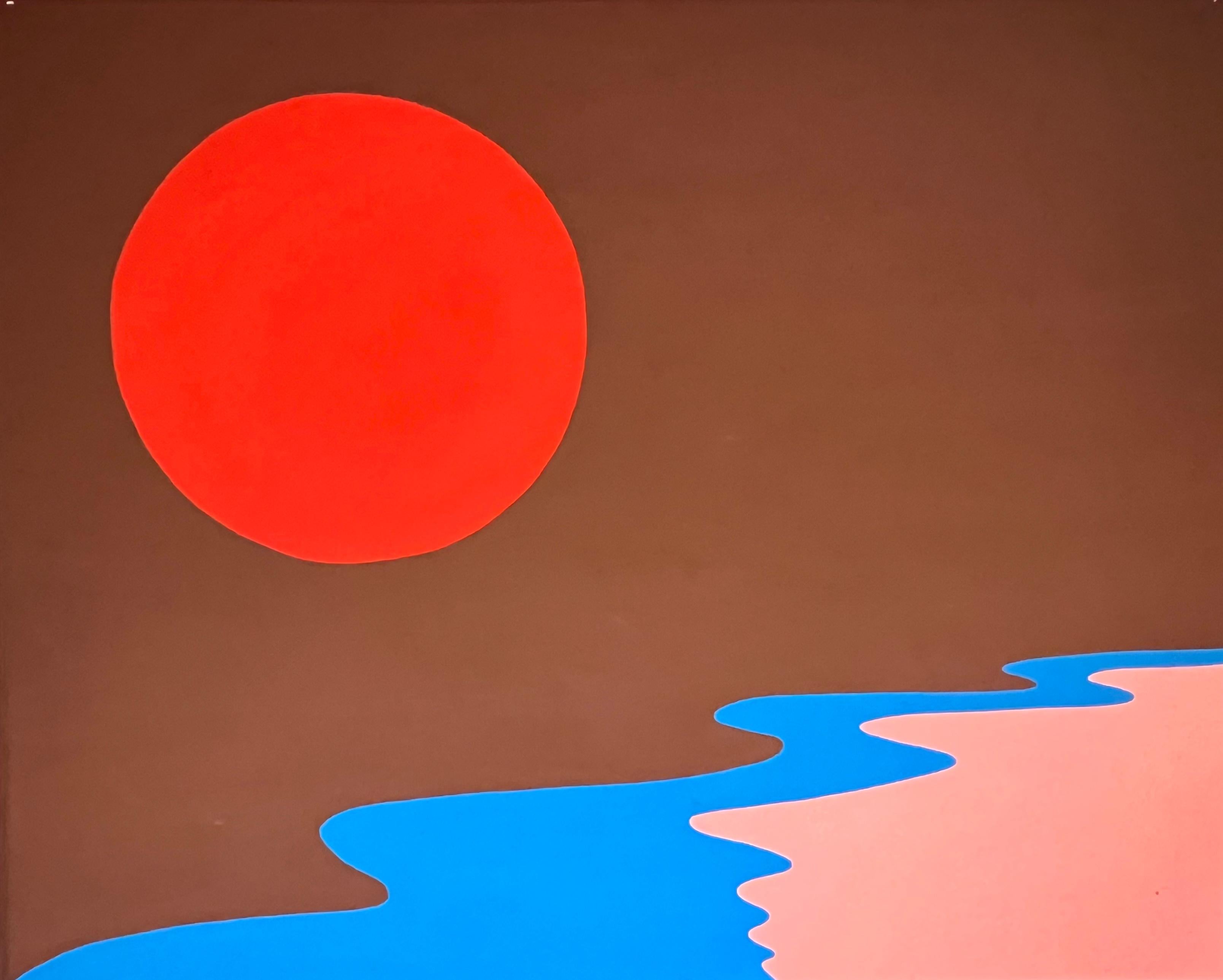 "Impala Sun" (FRAMED) Quadro figurativo 48" x 72" pollici di Kii A. Arens