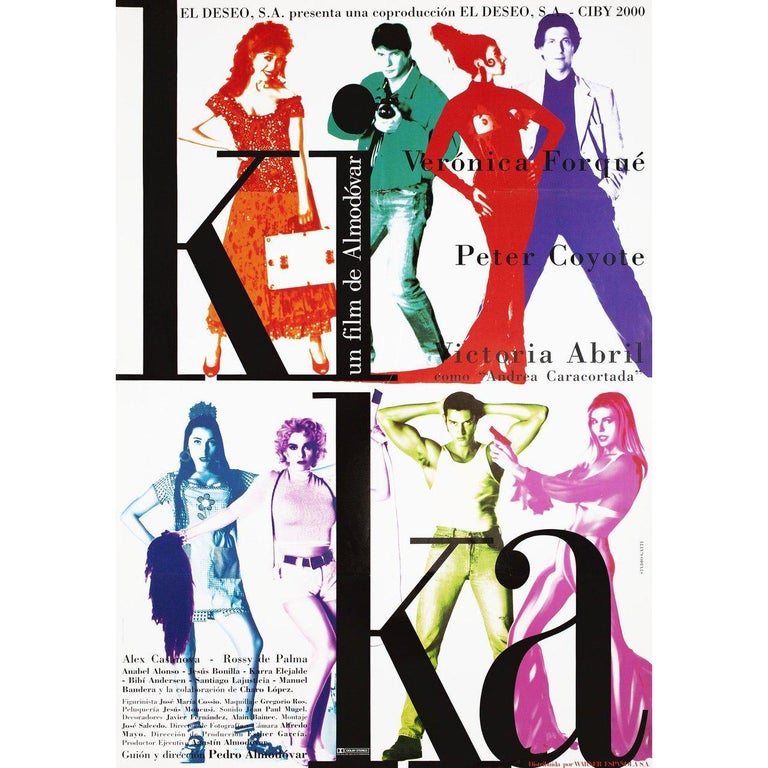 Kika 1993 Spanish B1 Film Poster at 1stDibs