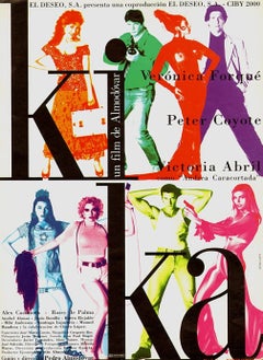 Kika (Spanish) Original Poster, 1992