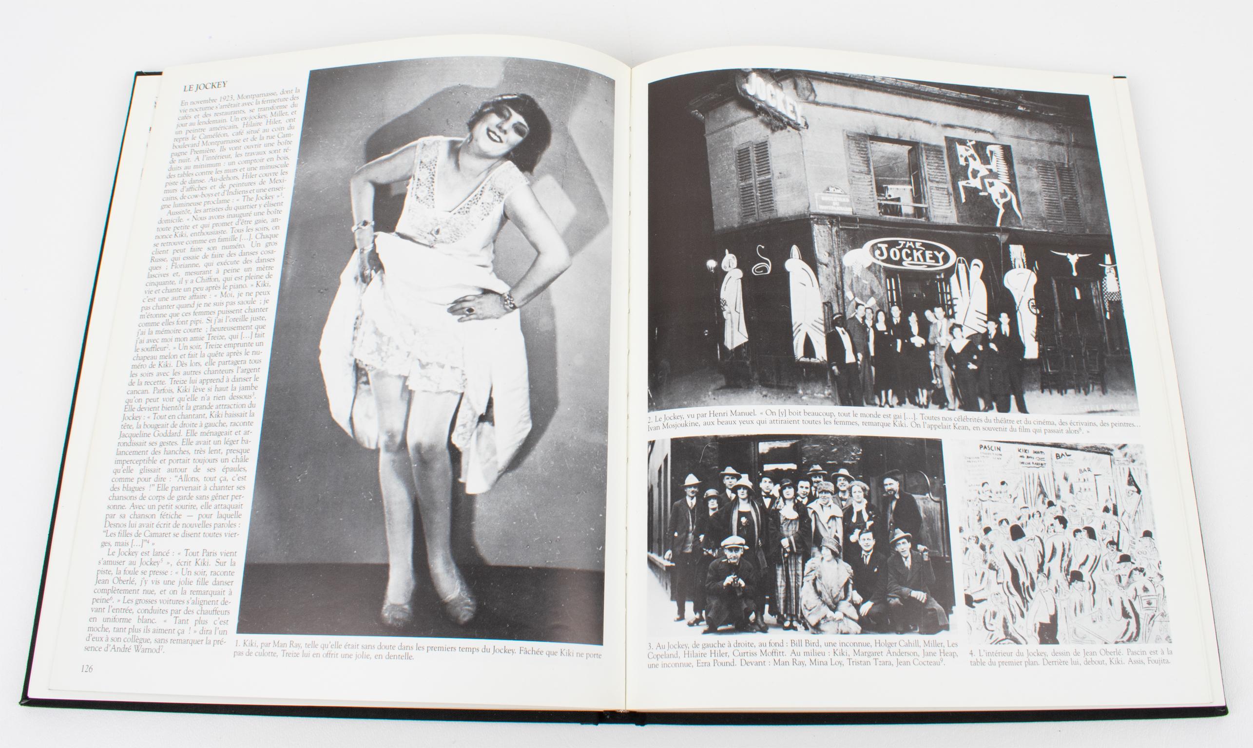 Late 20th Century Kiki and Montparnasse 1900-1930, French Book by Billy Kluver, 1989