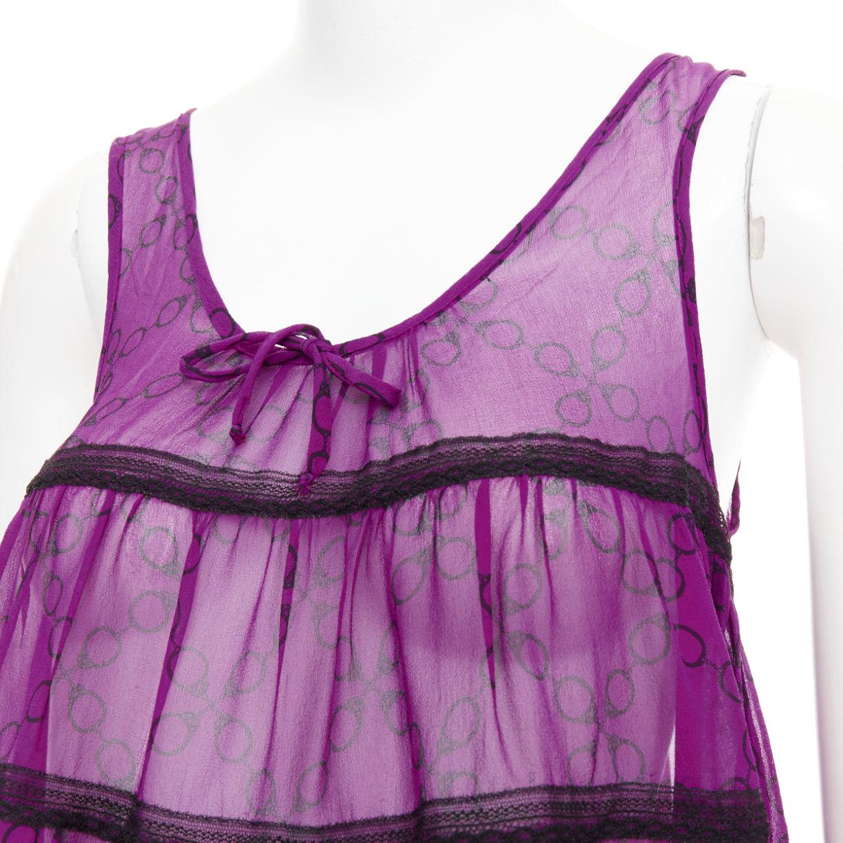 KIKI DE MONTPARNASSE 100% silk babydoll bloomer nightwear cami short set XS For Sale 3