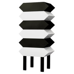 Kiki High Wardrobe in Powder-Coated Aluminum by altreforme