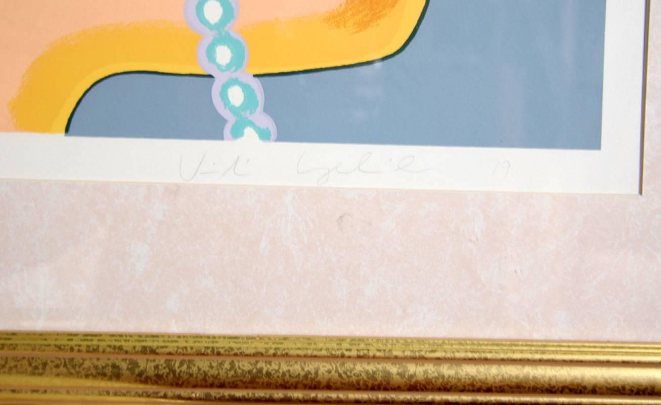 La mujer del médico, serigrafía pop art de Kiki Kogelnik en venta 2