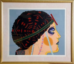 Vintage Doctor's Wife, Pop Art Screenprint by Kiki Kogelnik