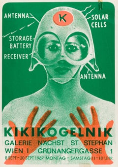 Poster della mostra della Galerie Nächste St.Stephan, 1967