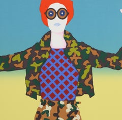 War Baby, Signed and Numbered Pop Art Screenprint by Kiki Kogelnik
