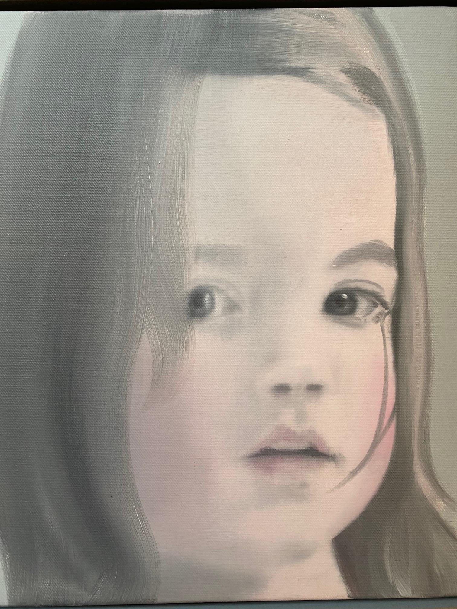Niña holandesa Retrato contemporáneo de un niño