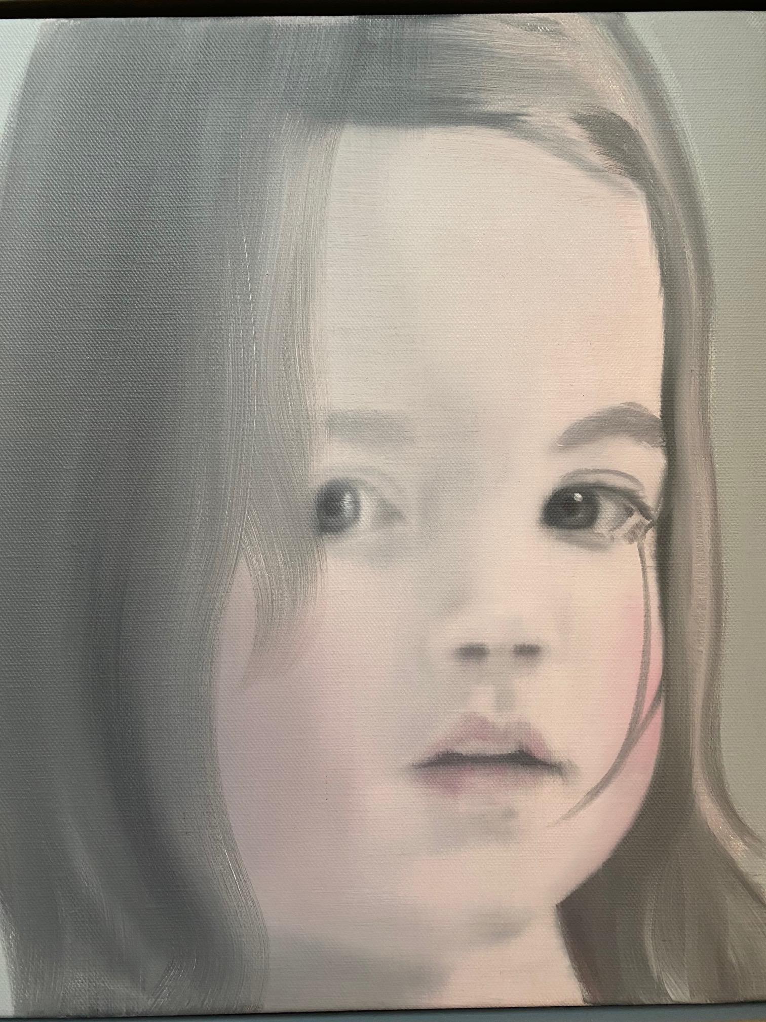 Fille hollandaise Portrait contemporain d'un Child & Child