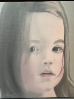 Niña holandesa Retrato contemporáneo de un niño
