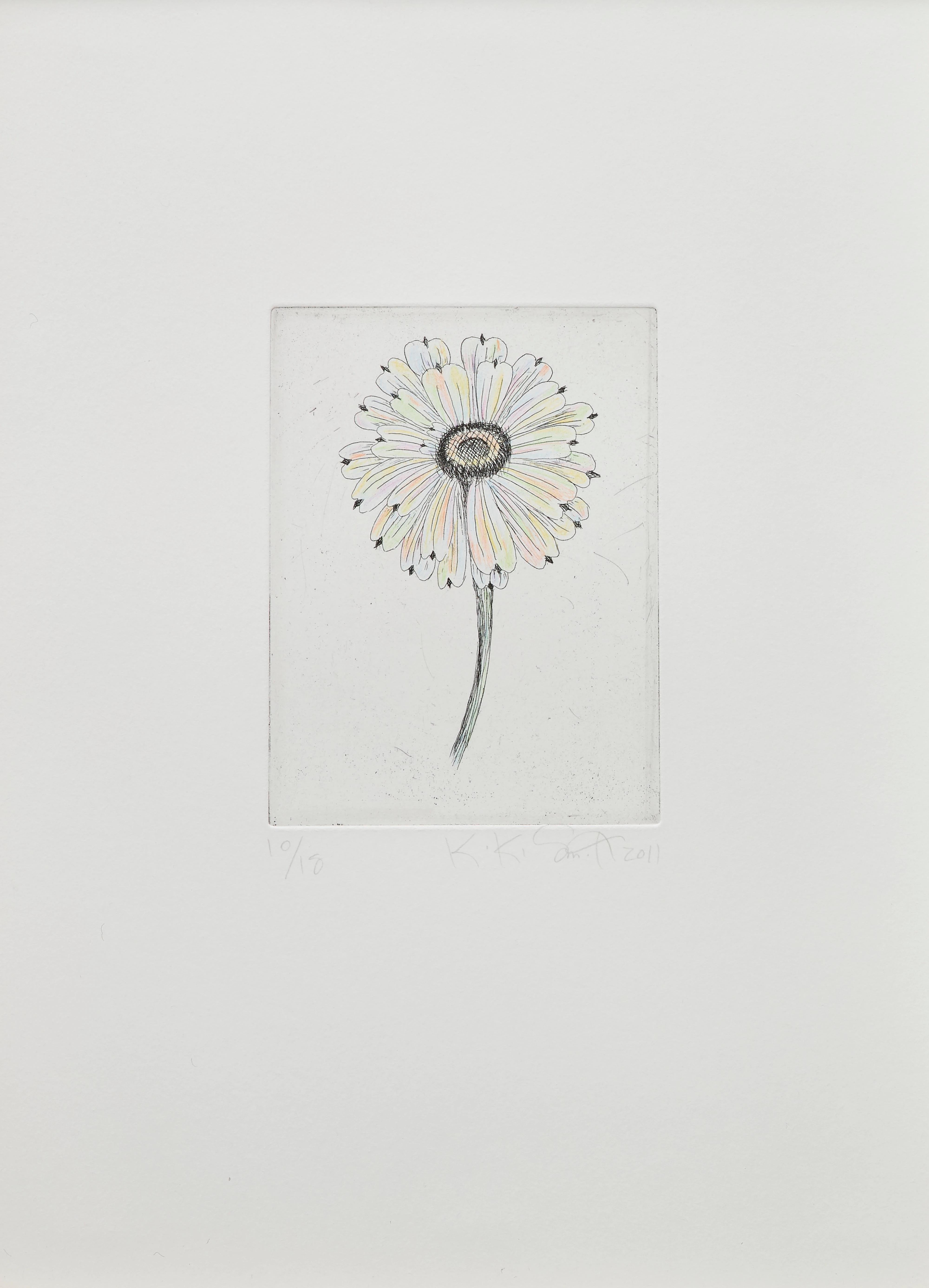 Escapades 3, 2011
Kiki Smith

Etching with aquatint in colours, on wove
Signed, dated and numbered from the edition of 18 in pencil
Sheet: 38 × 28 cm (15 × 11 in) 
