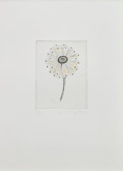 Escapades 3 -- Print, Etching, Aquatint, Flower by Kiki Smith