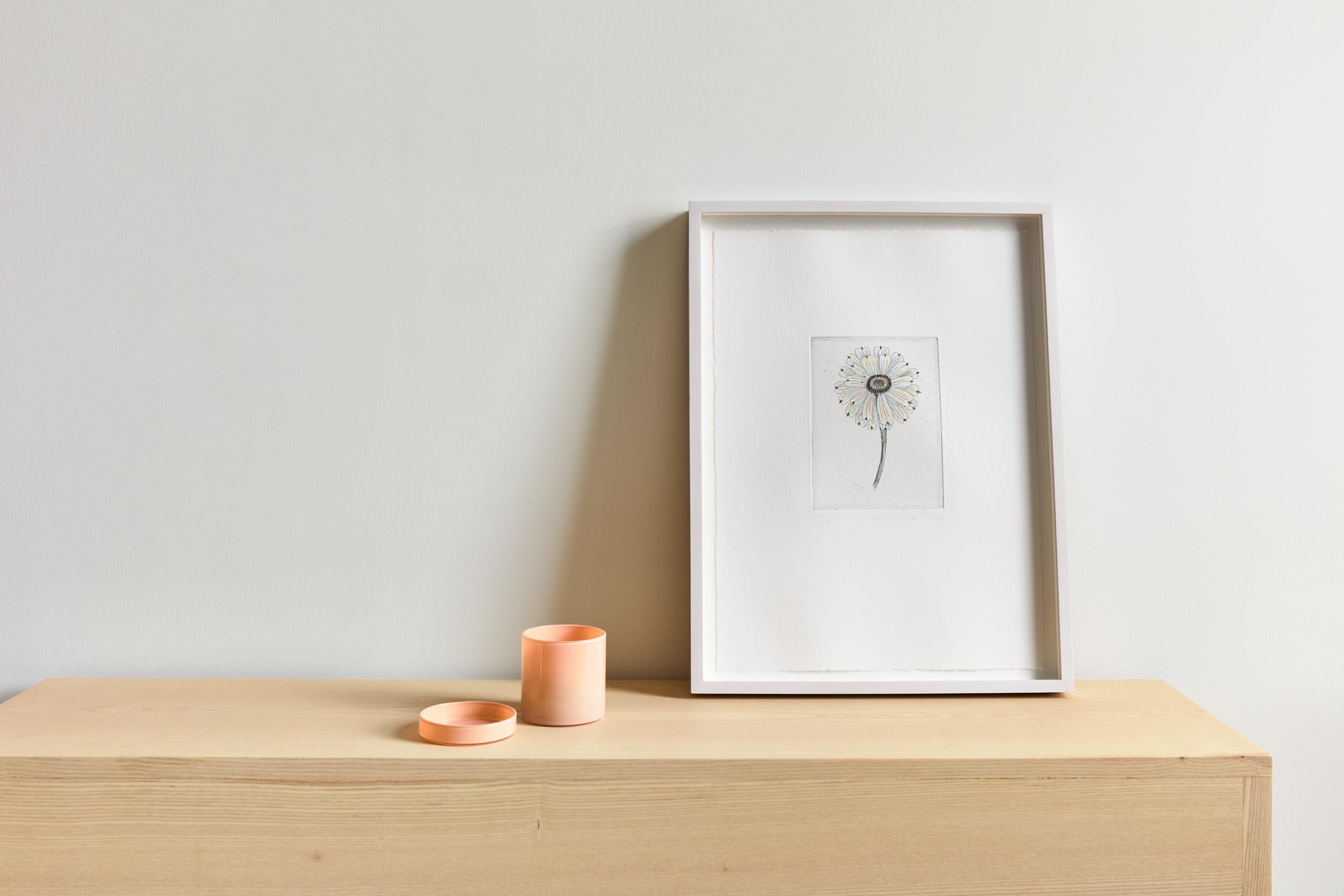 Escapadas 3 -- Grabado, Aguafuerte, Aguatinta, Flor de Kiki Smith