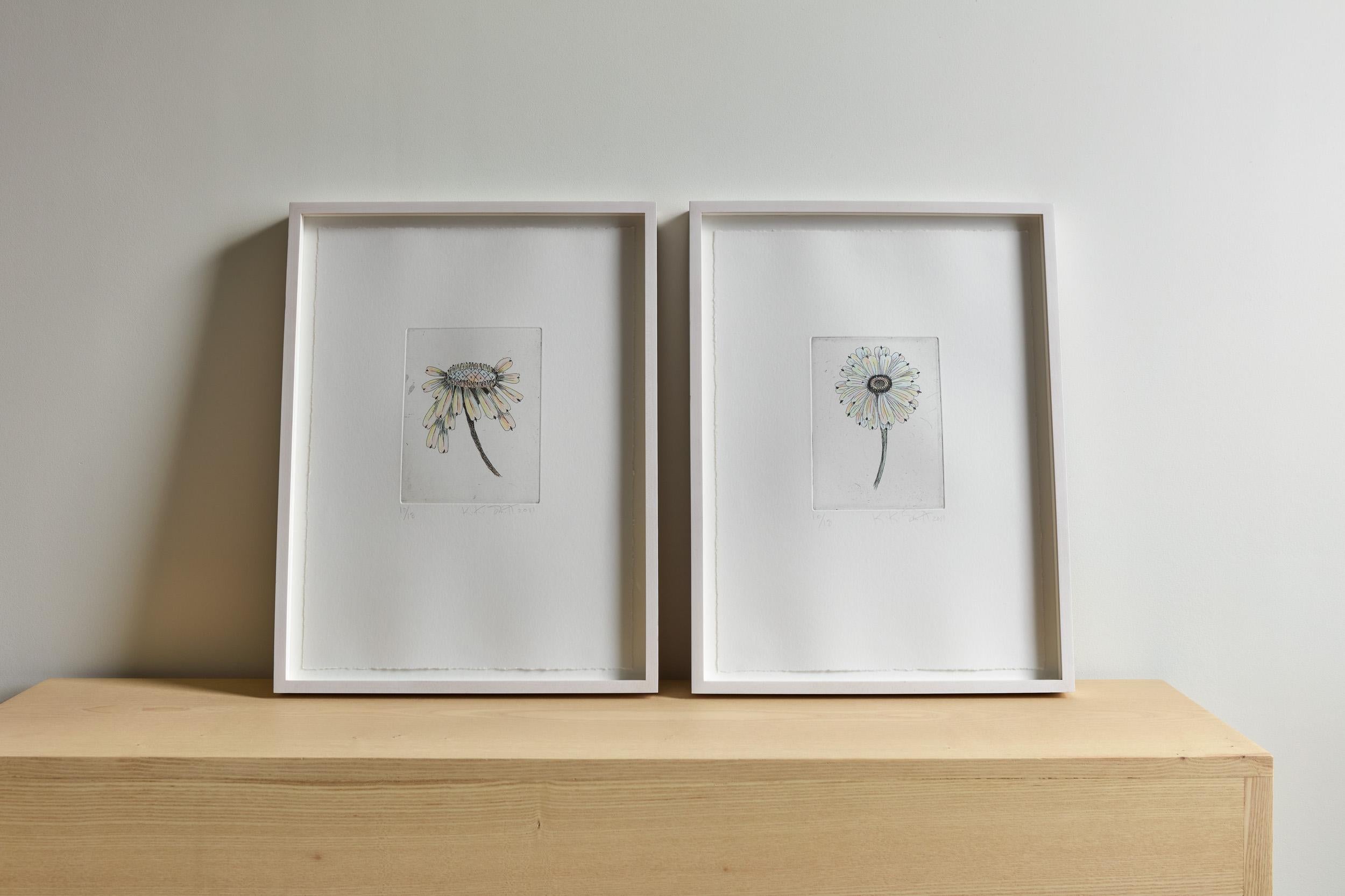 Escapades 8 -- Print, Etching, Aquatint, Flower by Kiki Smith For Sale 1