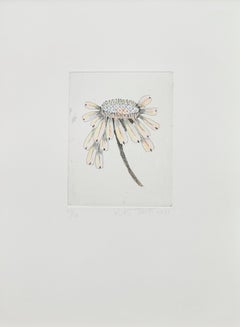 Escapades 8 -- Print, Etching, Aquatint, Flower by Kiki Smith