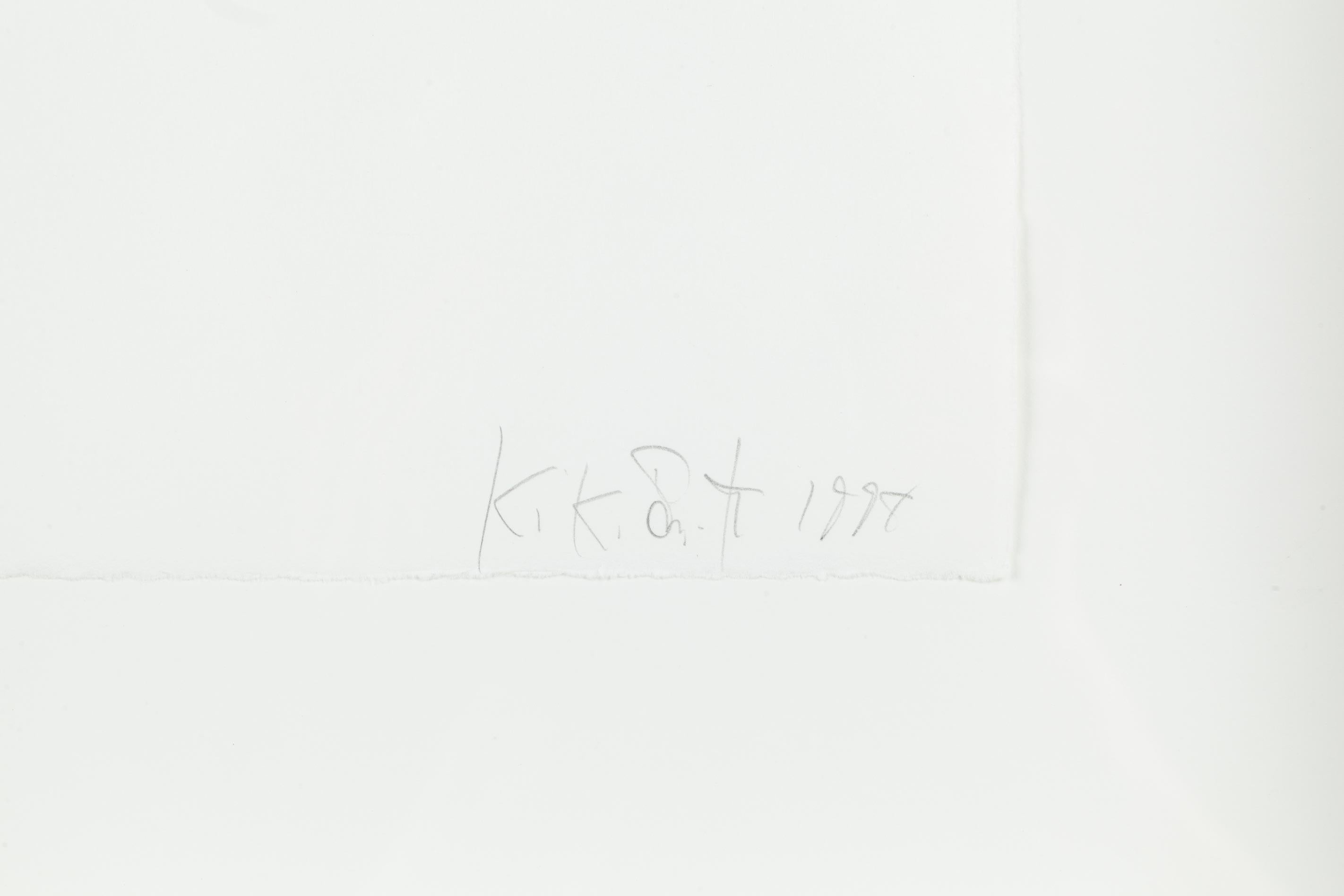 Kiki Smith (American, born 1954) is a German-born American artist recognized for her figural works exploring mortality, sexuality, and the human body. Influenced by Surrealism and her father, sculptor Tony Smith, she works across sculpture,