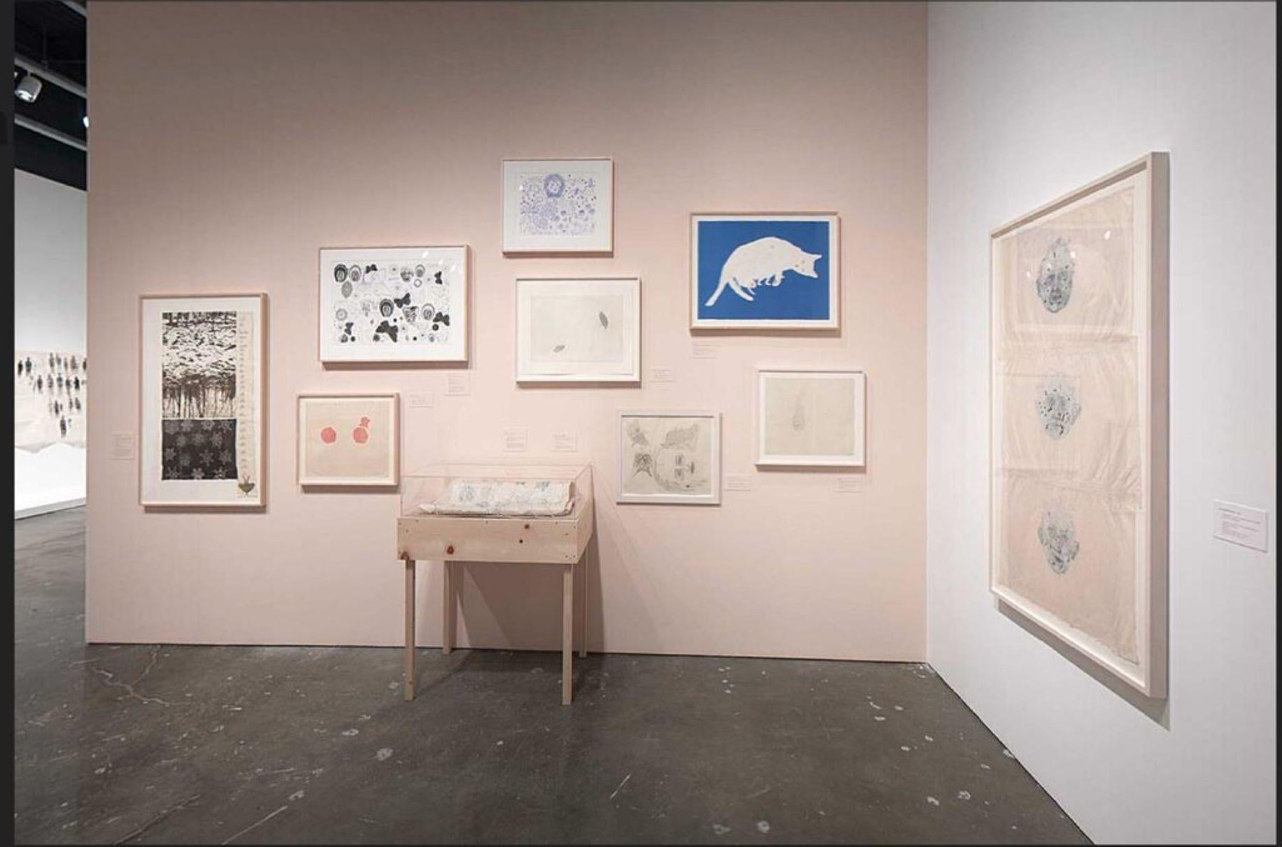 Kiki Smith, Tattoo Print, silkscreen and ink transfer on wove paper, S/N, Framed en venta 6
