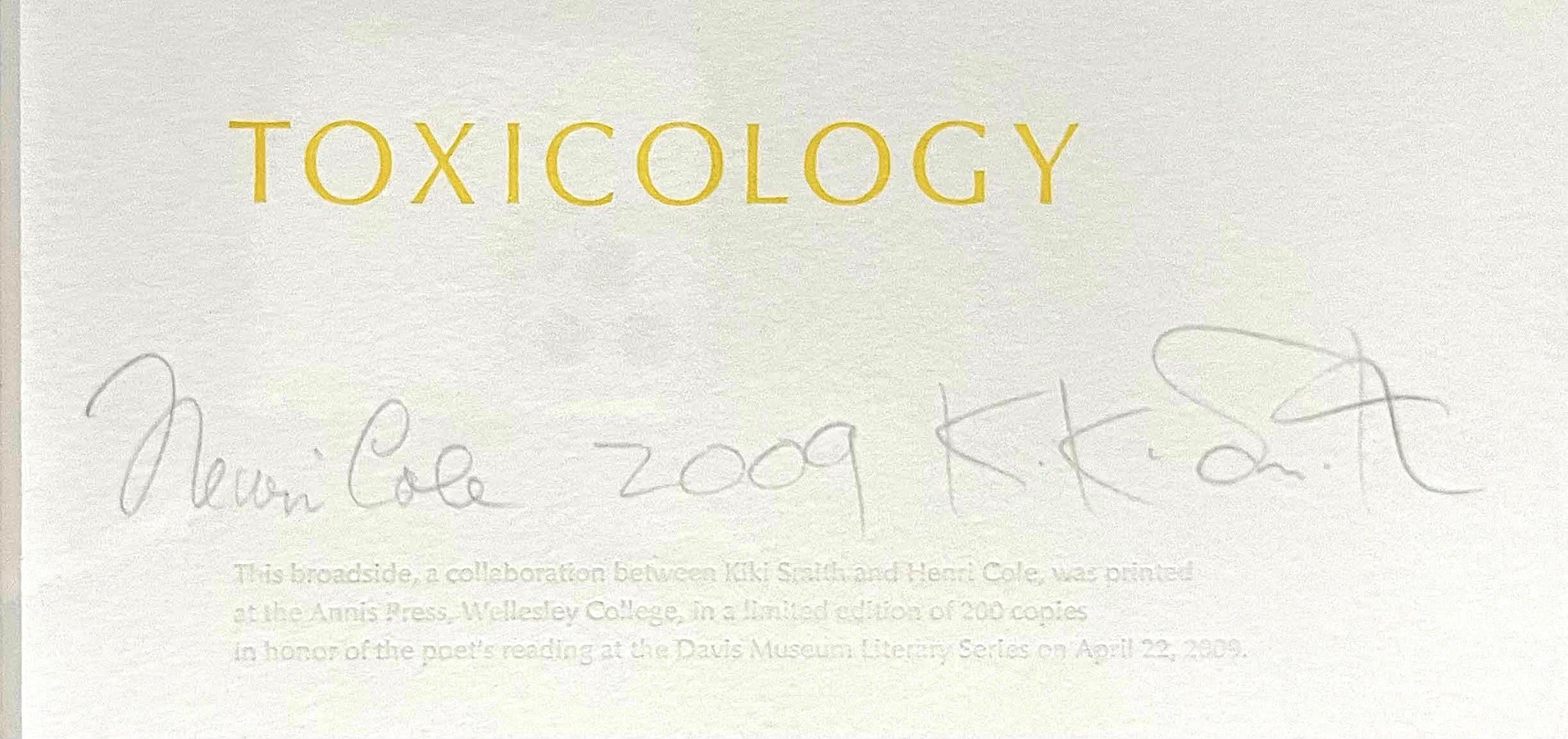 Toxicology - Print by Kiki Smith