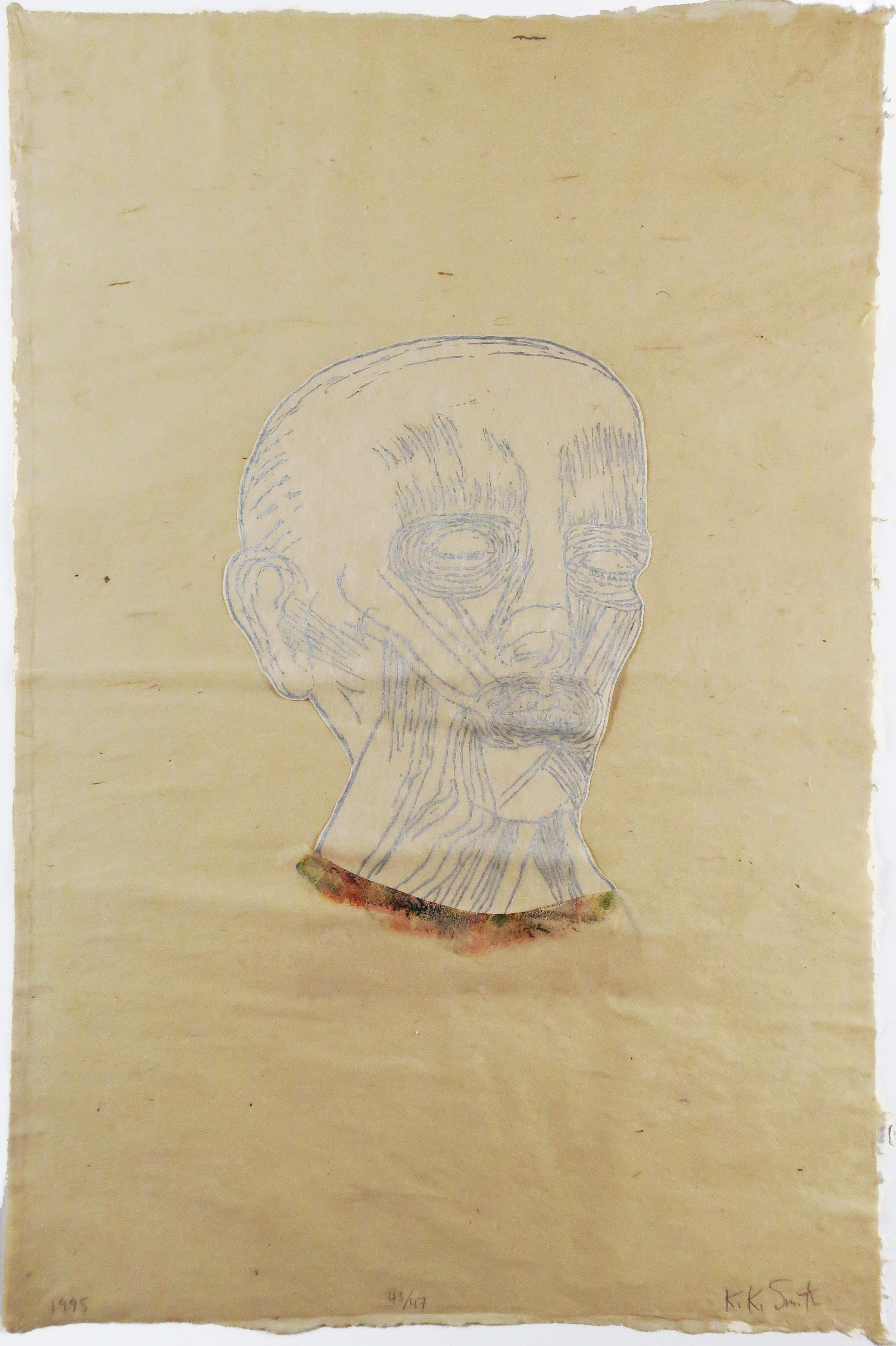 Abstract Print di Kiki Smith - Senza titolo