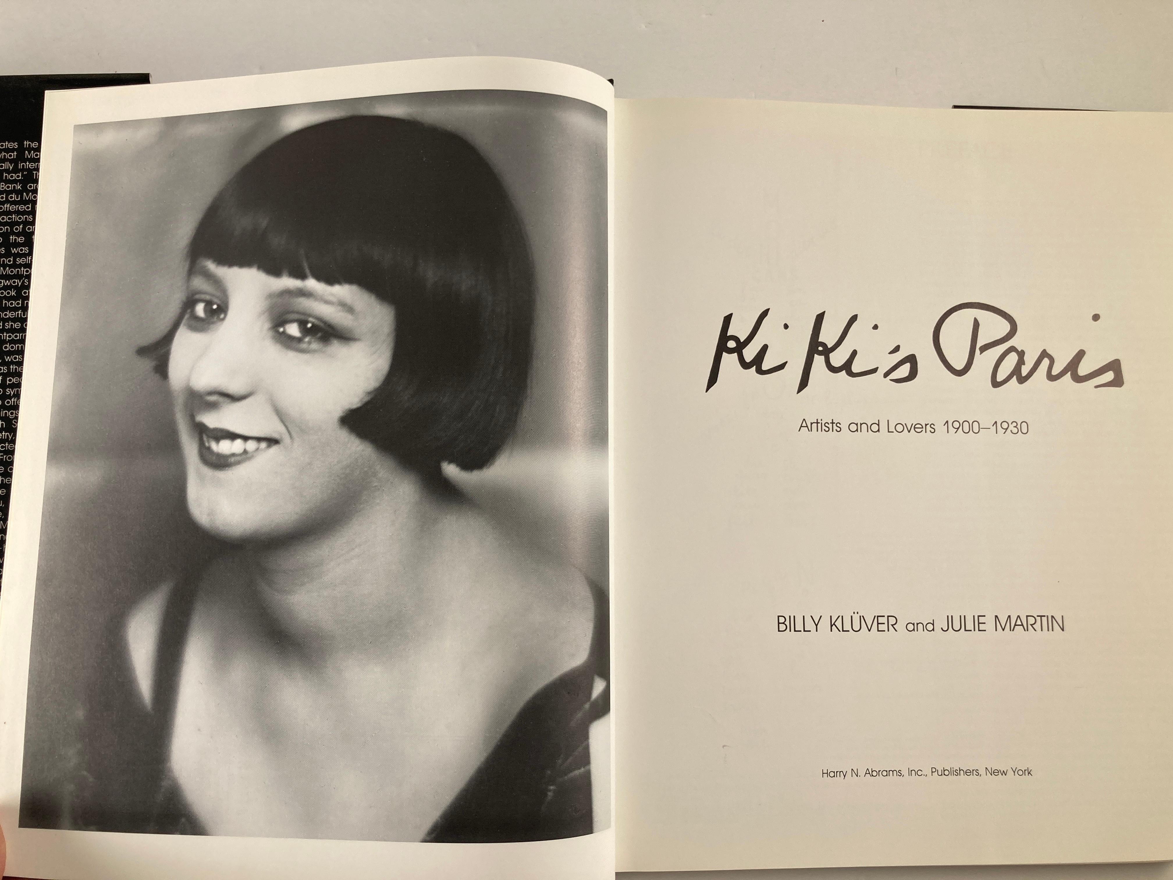 Kiki's Paris Artists and Lovers 1900-1930 Coffee Table Book In Good Condition For Sale In North Hollywood, CA