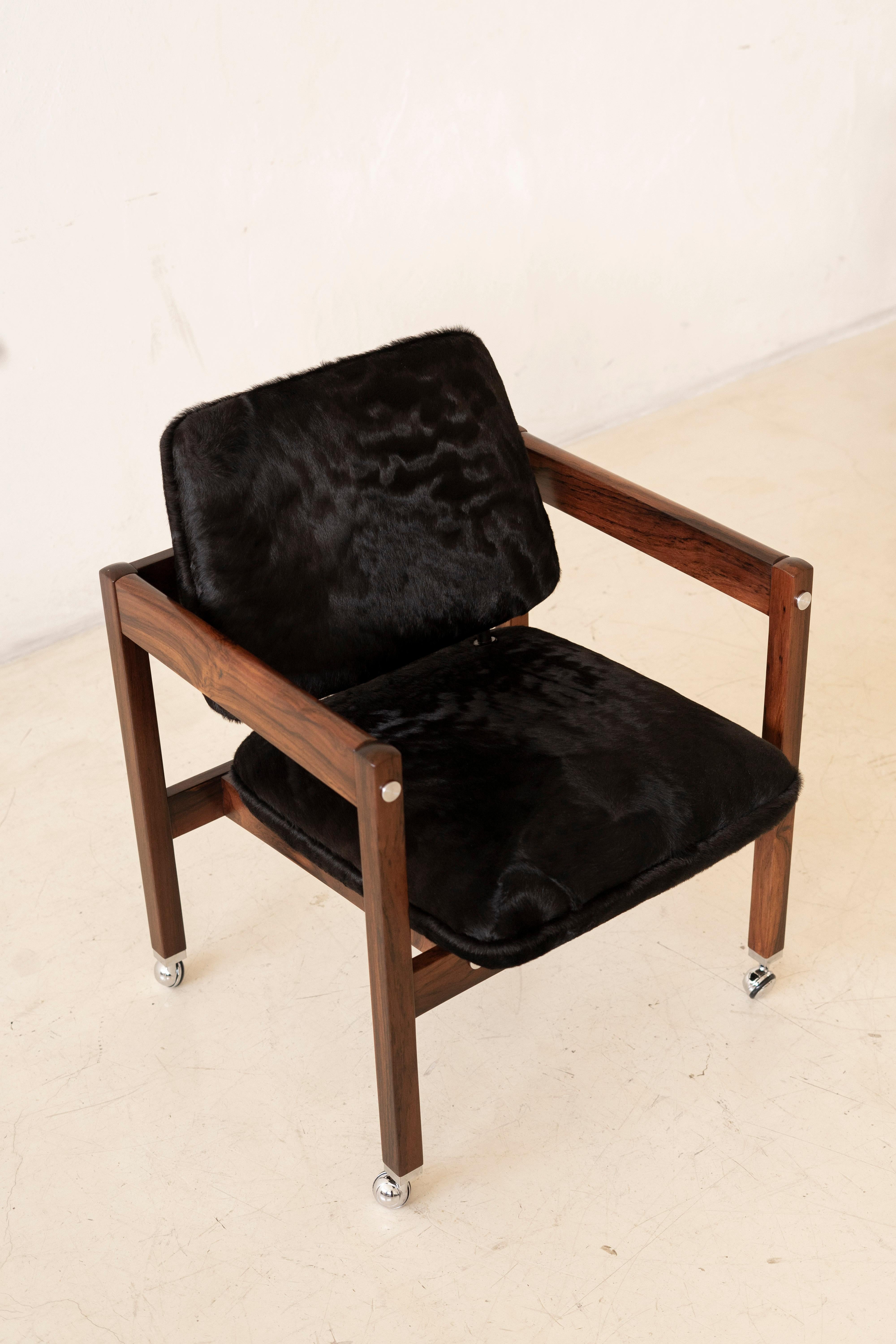 Sillón Kiko, Sergio Rodrigues, Diseño brasileño, Moderno de mediados de siglo, Vintage Brasileño en venta