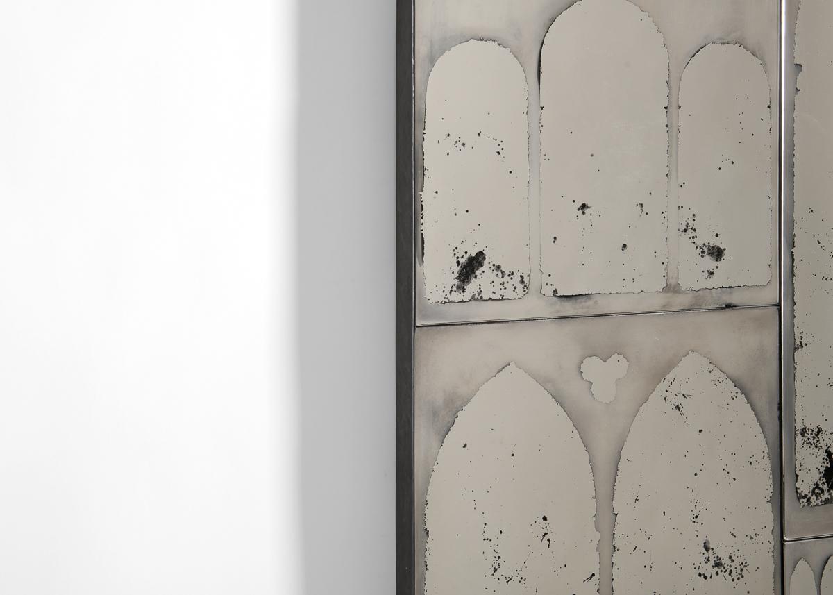 Kiko Lopez, Arches I, Composite Wall Mirror, France, 2018 In Excellent Condition For Sale In New York, NY