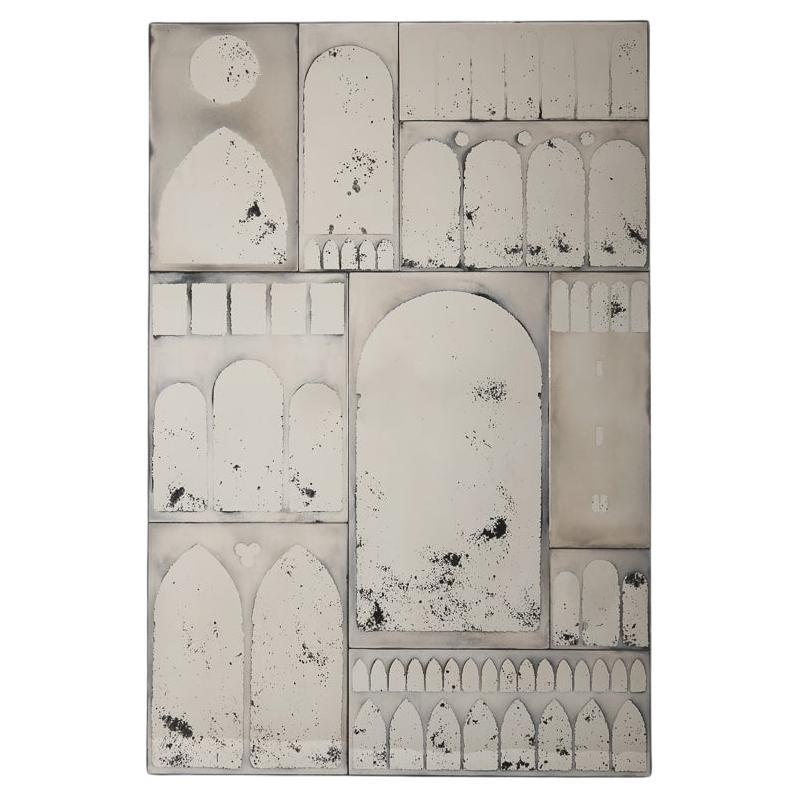 Kiko Lopez, Arches I, Composite Wall Mirror, France, 2018 For Sale