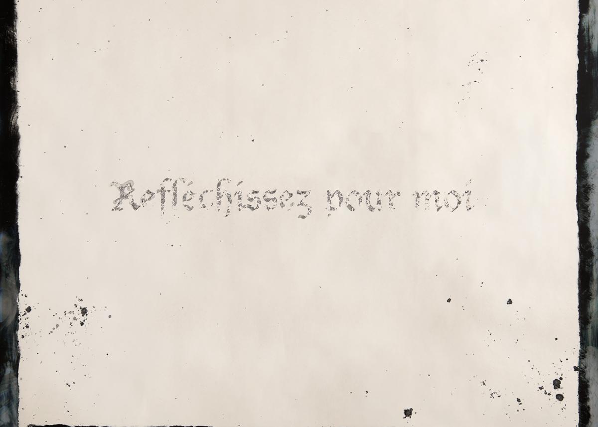 Kiko Lopez, Cocteau, zeitgenössischer handsilberter Wandspiegel, Frankreich, 2022 (Französisch) im Angebot