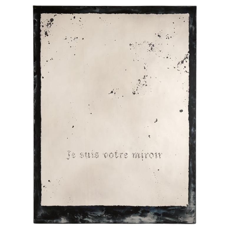 Kiko Lopez, Cocteau, Contemporary Hand-Silvered Wall Mirror, France, 2022