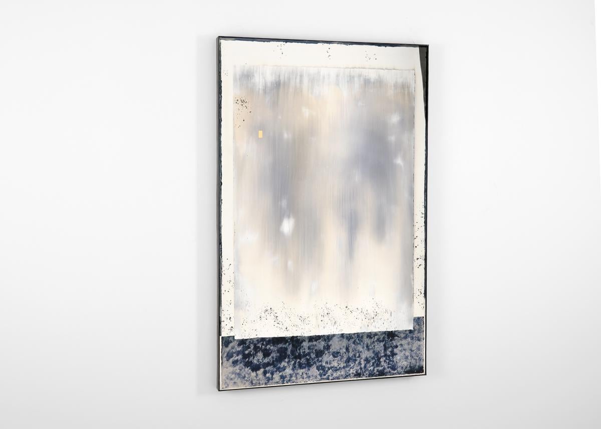 French Kiko Lopez, Elysium #4, Hand-silvered Wall Mirror, France, 2024 For Sale