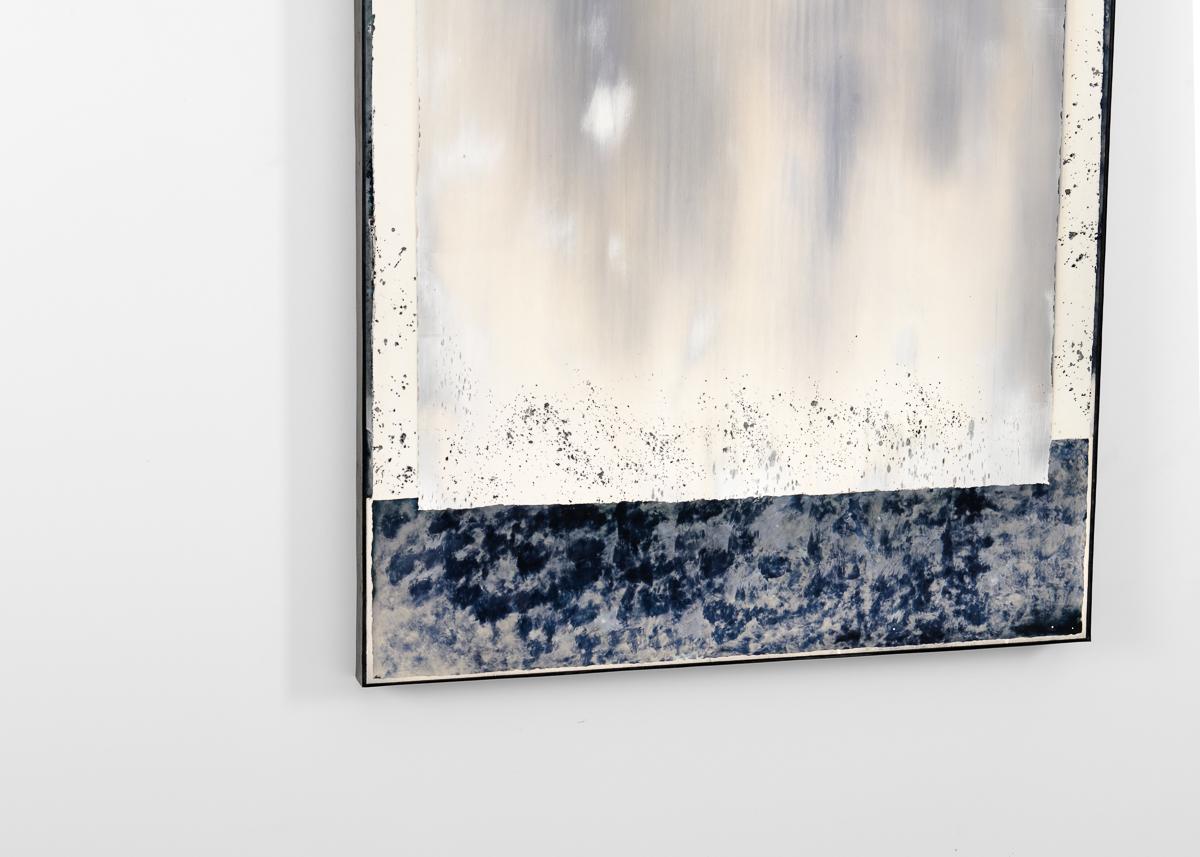 Kiko Lopez, Elysium #4, Hand-silvered Wall Mirror, France, 2024 In Excellent Condition For Sale In New York, NY