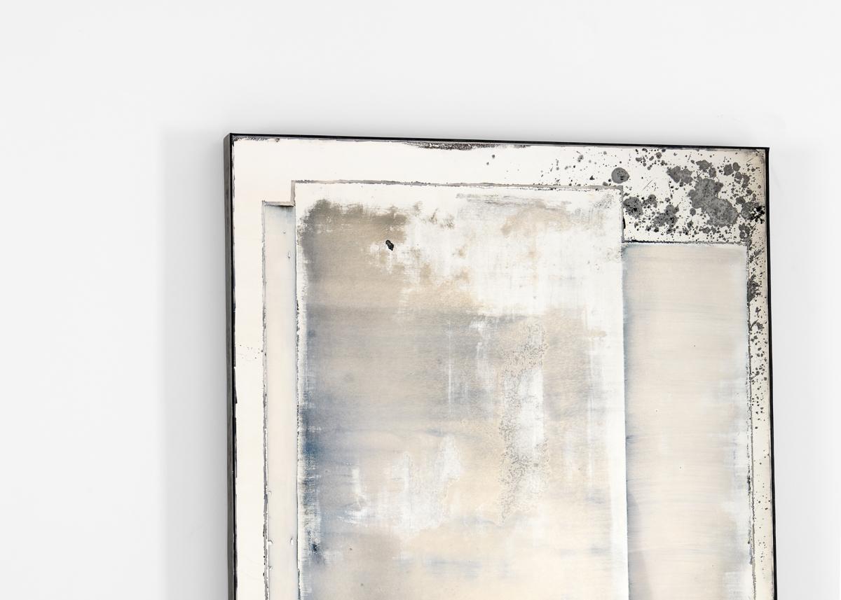 Kiko Lopez, Elysium #5, Hand-silvered Wall Mirror, France, 2024 In Excellent Condition For Sale In New York, NY