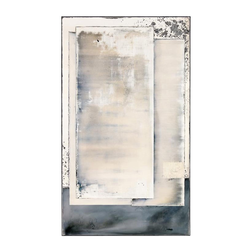 Kiko Lopez, Elysium #5, Hand-silvered Wall Mirror, France, 2024 For Sale