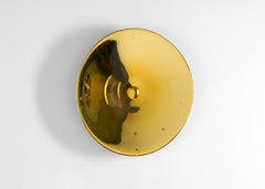 Kiko Lopez, Golden Eye #3, Zeitgenössische konkave Wandskulptur, Frankreich, 2024