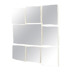 Kiko Lopez, La Clef, Hand-silvered Wall Mirror, France, 2024
