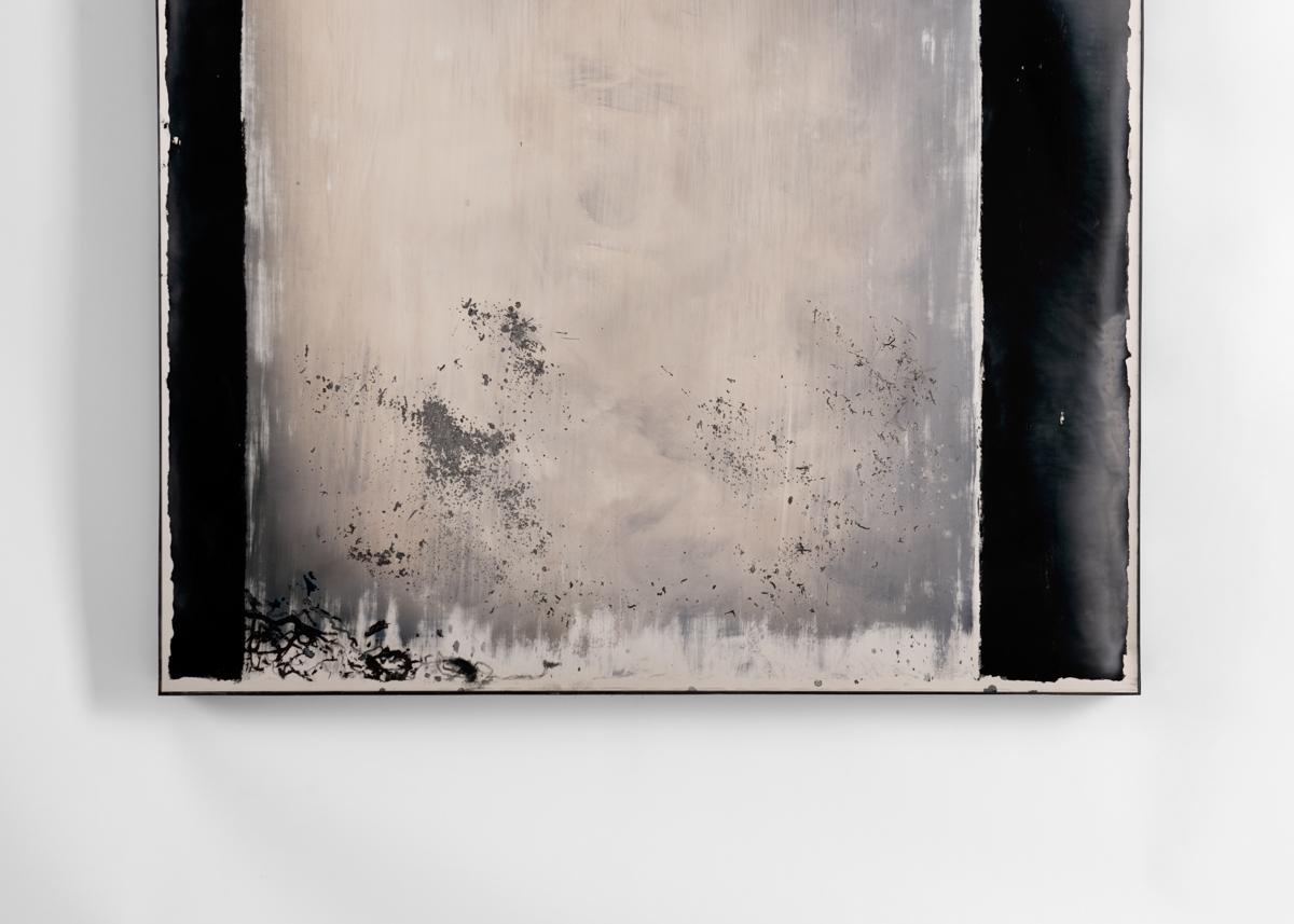 Kiko Lopez, Monolith Series #2, Hand-silvered Wall Mirror, France, 2021 In Excellent Condition For Sale In New York, NY