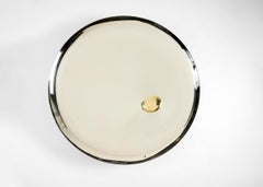 Kiko Lopez, Oracle, versilberte böhmische Kristall-Wandskulptur, Frankreich, 2021