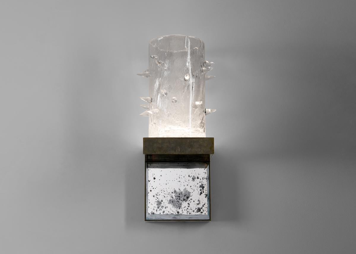 Français Kiko Lopez, Thorns, applique murale contemporaine en cristal, France, 2024. en vente