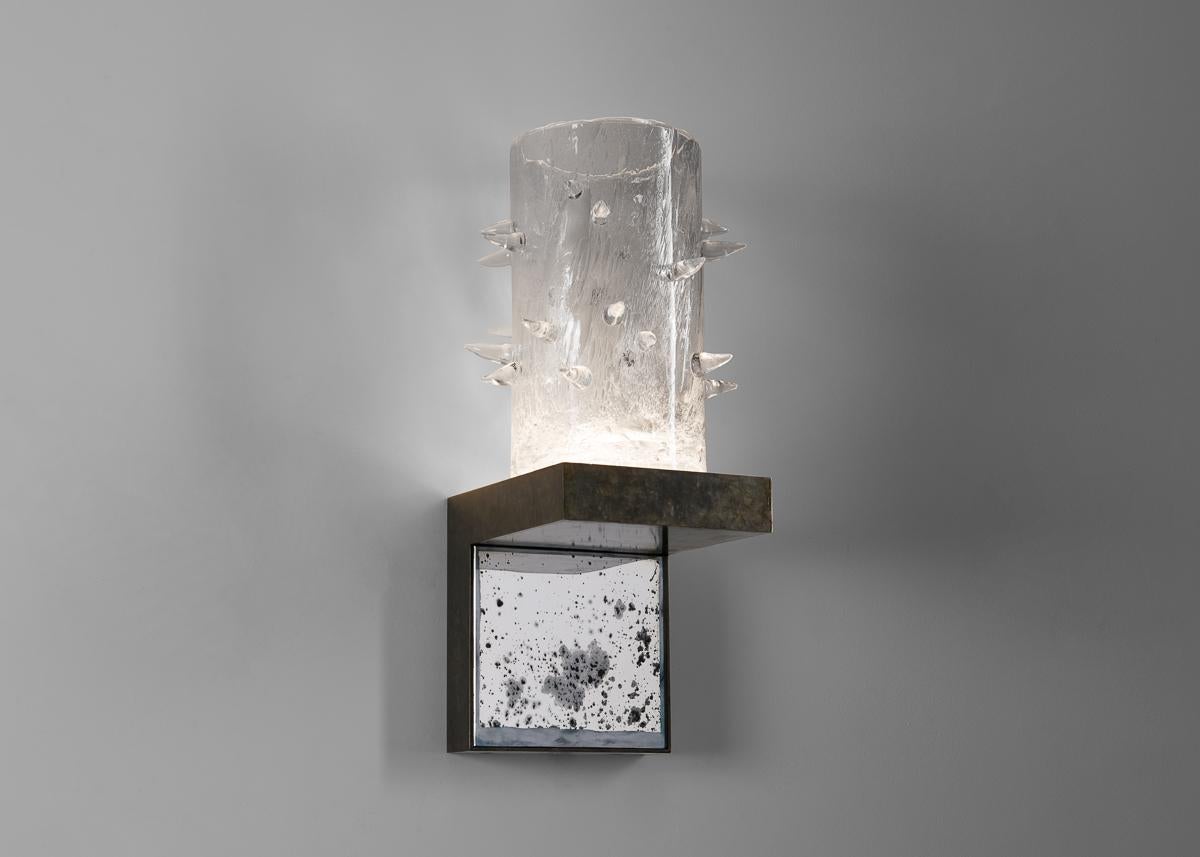 Kiko Lopez, Thorns, Contemporary Wall Light in Crystal, France, 2024