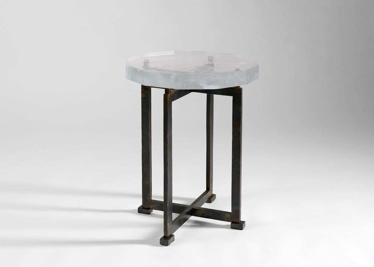Kiko Lopez has always been captivated by depth in crystal, which, in the case of his extraordinary Vesuvius pieces, he achieves through a painstaking, unpredictable process of melting, annealing, and re-melting molded glass. The weeks of work this