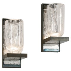 Kiko Lopez, Vesuve, aplique contemporáneo de cristal, Francia, 2024