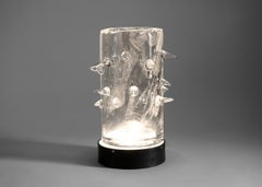 Kiko Lopez, Wild I, Illuminated Bohemian Crystal Vase, France, 2023