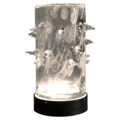 Kiko Lopez, Wild I, Jarrón de cristal de Bohemia iluminado, Francia, 2023